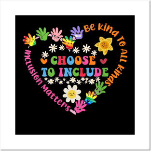 Choose To Include For Autism Teacher Special Education SPED Posters and Art